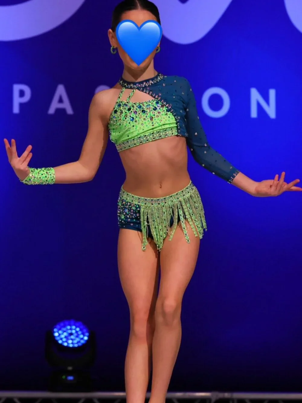 Custom Sparkle Worldwide Jazz Solo Costume